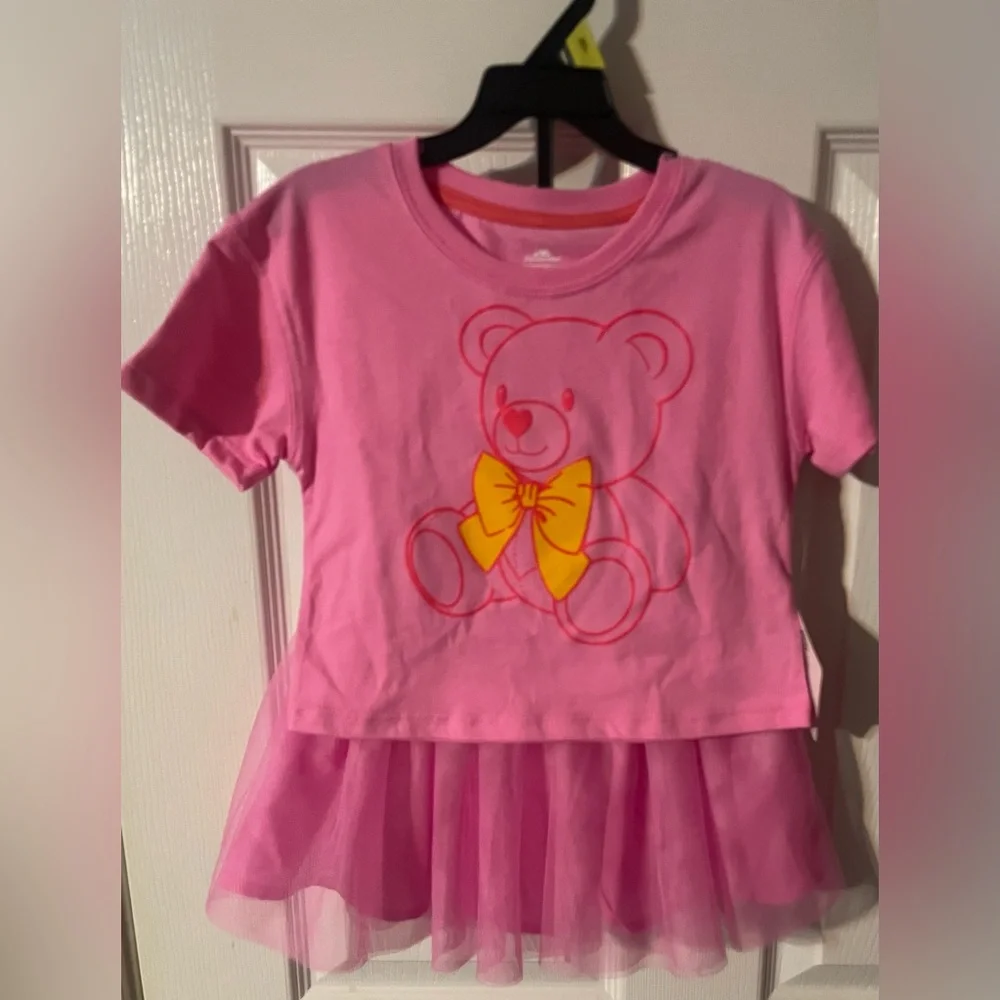Way To Celebrate Toddler Girls Valentine’s Day Pink Top & Tutu Skirt‎ Set 3T